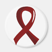 Multiple Myeloma Burgundy Ribbon 3