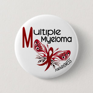 Multiple Myeloma BUTTERFLY 3.1 2 Inch Round Button