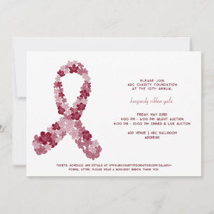 Multiple Myeloma Cancer Awareness Fundraiser Gala Invitation