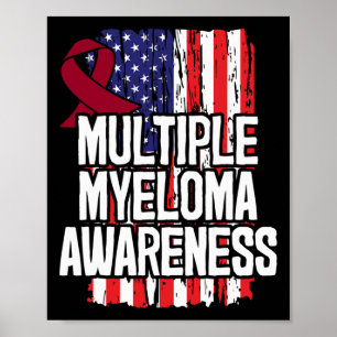 Multiple Myeloma Gift - Blood Cancer Awareness  Poster