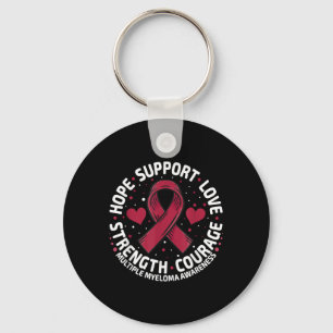 Multiple Myeloma Support Family Multiple Myeloma A Keychain