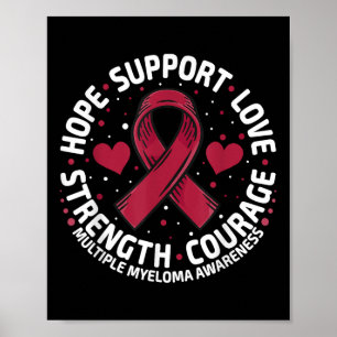 Multiple Myeloma Support Family Multiple Myeloma A Poster