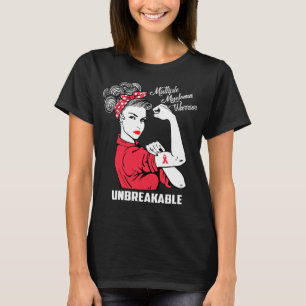 Multiple Myeloma Warrior Unbreakable T-Shirt