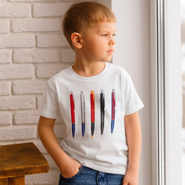 Multiple Pens T-Shirt (Creator Uploaded)