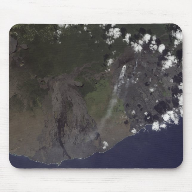 Multiple plumes blow toward the south-southwest mouse pad (Front)