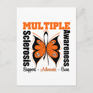 Multiple Sclerosis Awareness Butterfly Postcard