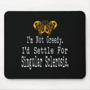Multiple Sclerosis Awareness Butterfly Support Gif Mouse Pad