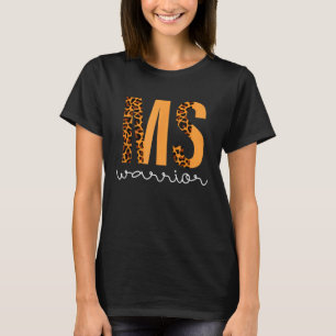 Multiple Sclerosis Awareness  Men Women MS Warrior T-Shirt