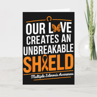 Multiple Sclerosis Awareness Month Unbreakable Shi Card