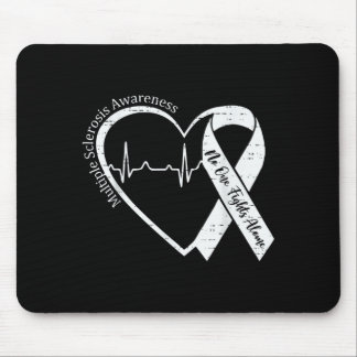 Multiple Sclerosis Awareness Ms Awareness Heart Mouse Pad
