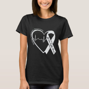Multiple Sclerosis Awareness Ms Awareness Heart T-Shirt