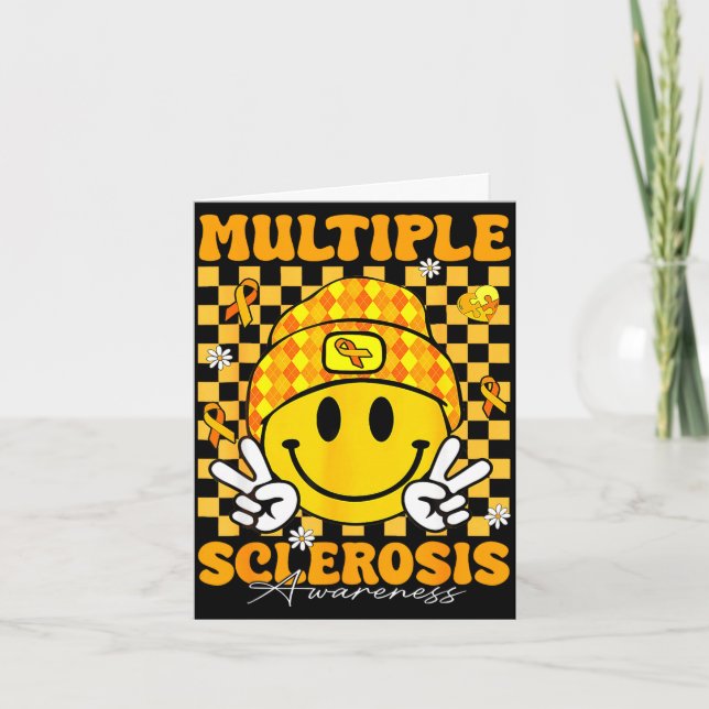 Multiple sclerosis awareness ms awareness support  card (Front)