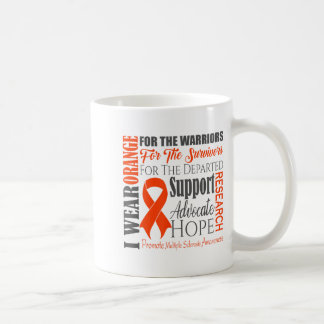 Multiple Sclerosis Awareness _ Ms Orange Ribbon Su Coffee Mug