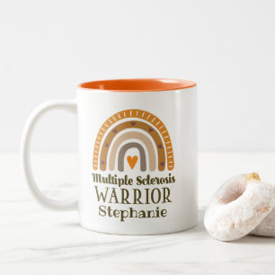 Multiple Sclerosis Awareness MS Support Two-Tone Coffee Mug