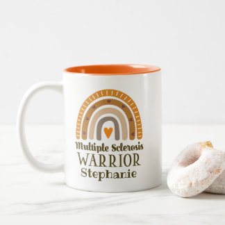 Multiple Sclerosis Awareness MS Support Two-Tone Coffee Mug