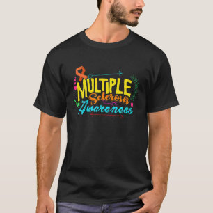 Multiple Sclerosis Awareness MS Survivor Medicatio T-Shirt