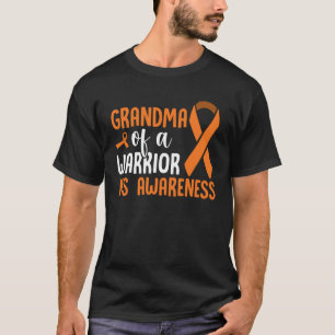 Multiple Sclerosis Awareness Sister Of A Warrior M T-Shirt