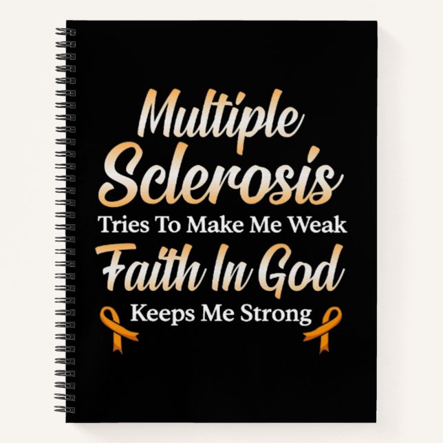 Multiple Sclerosis Gift Notebook (Front)