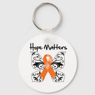 Multiple Sclerosis Hope Matters Keychain