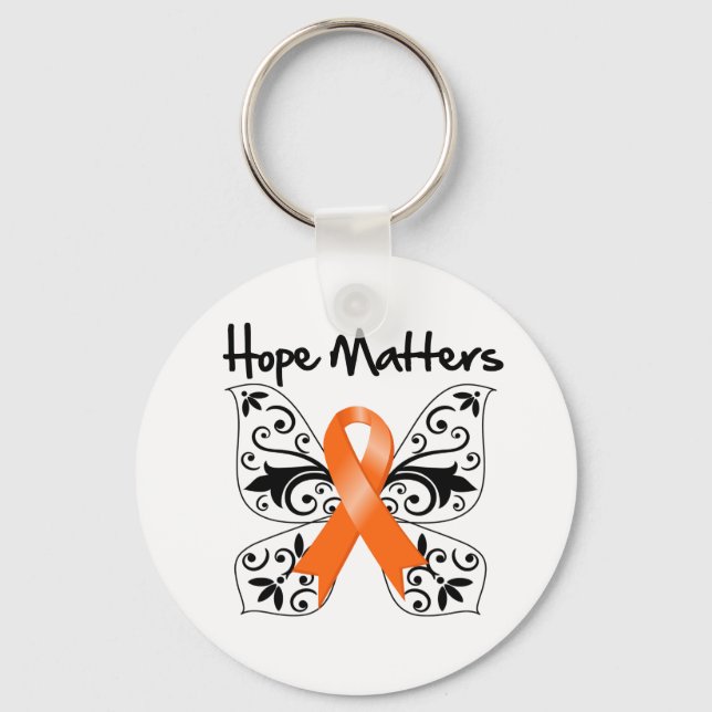 Multiple Sclerosis Hope Matters Keychain (Front)