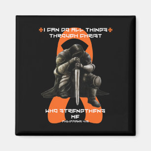 Multiple Sclerosis Men Gifts Husband Ms Awareness Magnet