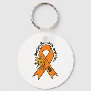 Multiple Sclerosis Ms Awareness Multiple Sclerosis Keychain