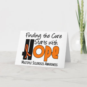 Multiple Sclerosis MS HOPE 4 Card