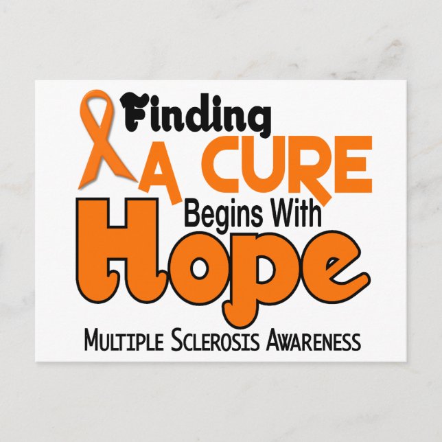Multiple Sclerosis MS HOPE 5 Postcard (Front)