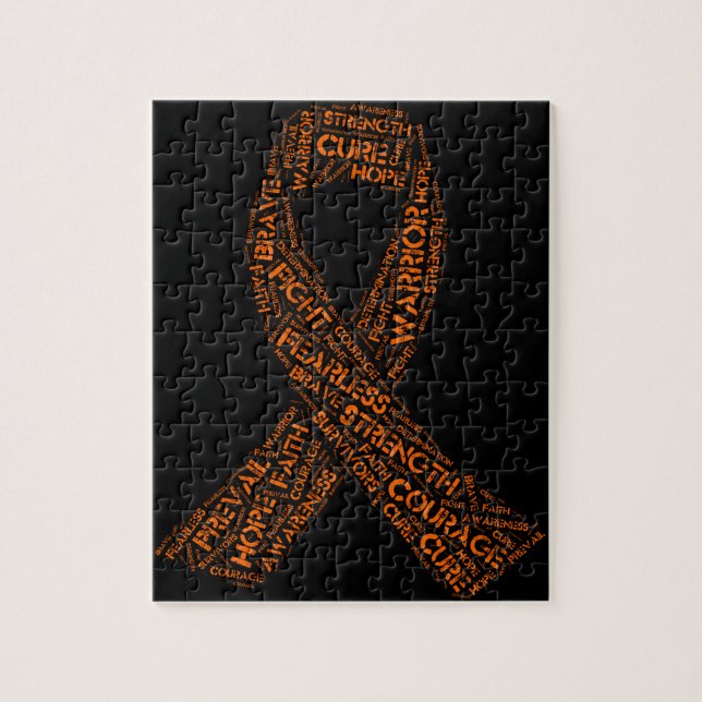 Multiple Sclerosis Ribbon Products Jigsaw Puzzle (Vertical)