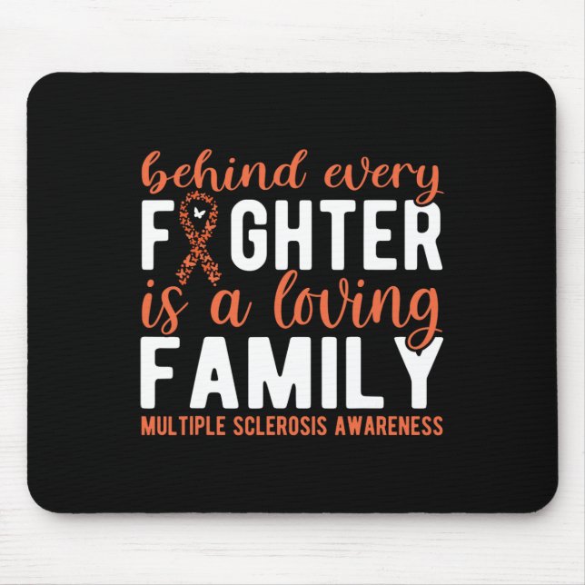 Multiple Sclerosis Support Squad  Mouse Pad (Front)