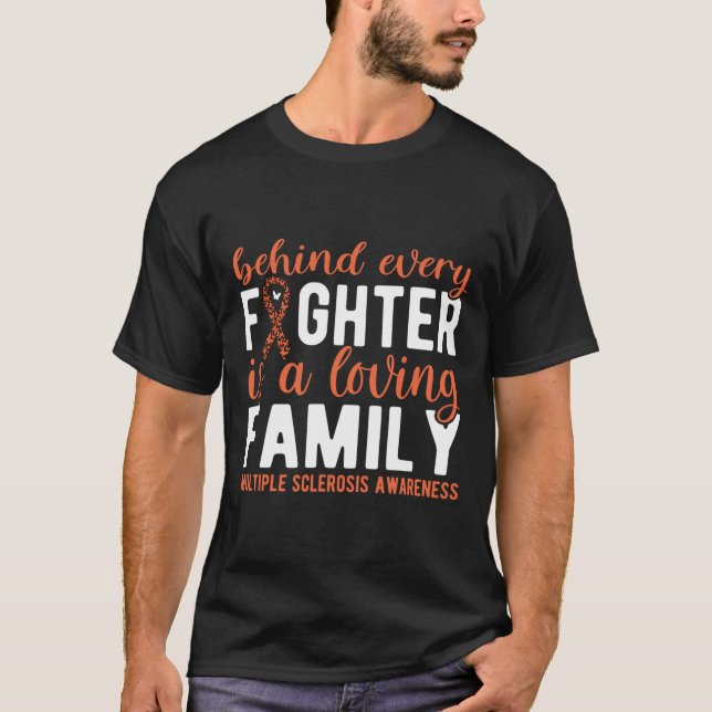Multiple Sclerosis Support Squad  T-Shirt (Front)