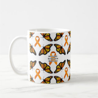 Multiple Sclerosis Warrior Butterflies coffee cup
