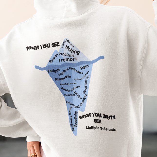 Multiple Sclerosis Warrior MS fighter Hoodie (Creator Uploaded)