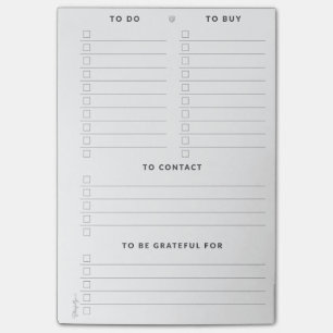 Multiple ToDo's Post-It® Notes
