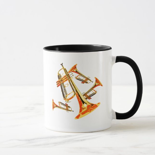 Multiple Trumpets Mug (Right)