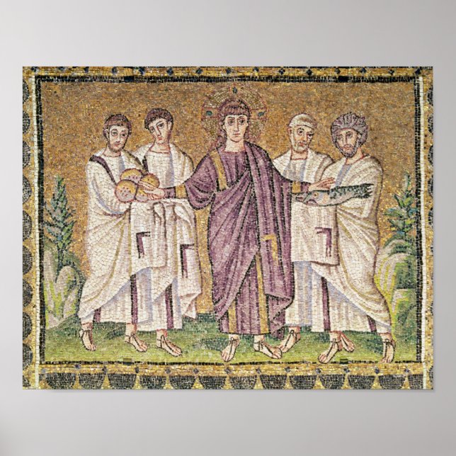 Multiplication of the Bread and Fishes Poster (Front)