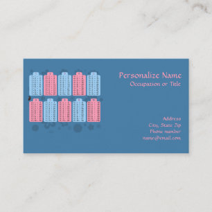 Multiplication Table Education Teacher Instructor Business Card