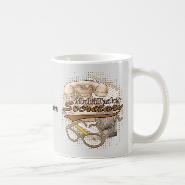 Multitasker Secretary Coffee Mug (Right)