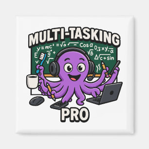 Multitasking Octopus Classroom Learner Pro Magnet