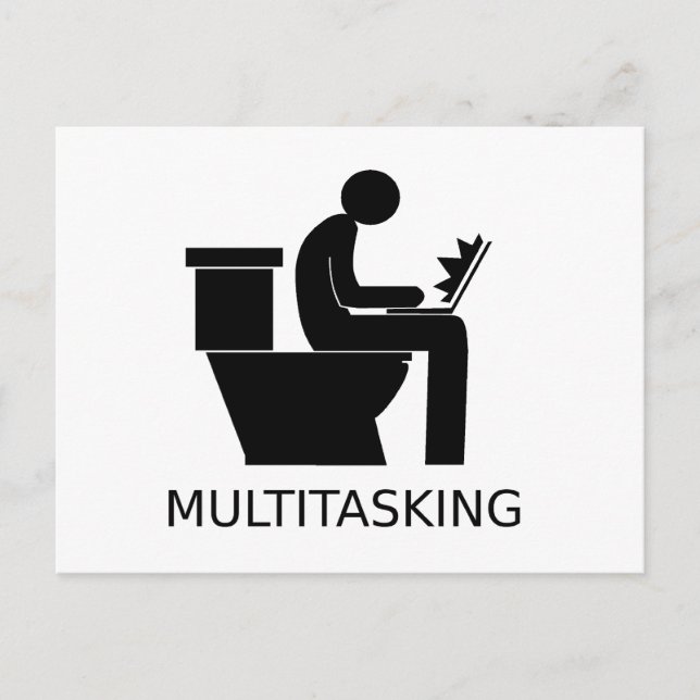 Multitasking Post Card (Front)
