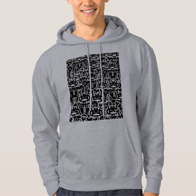 Multitude of Robots - Customized Hoodie (Front)