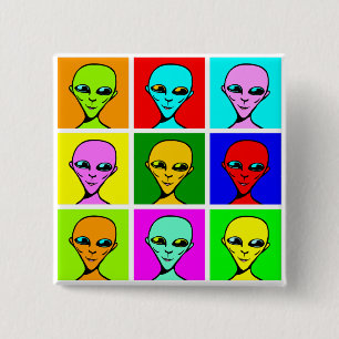 Multiversal Pop 2 Inch Square Button