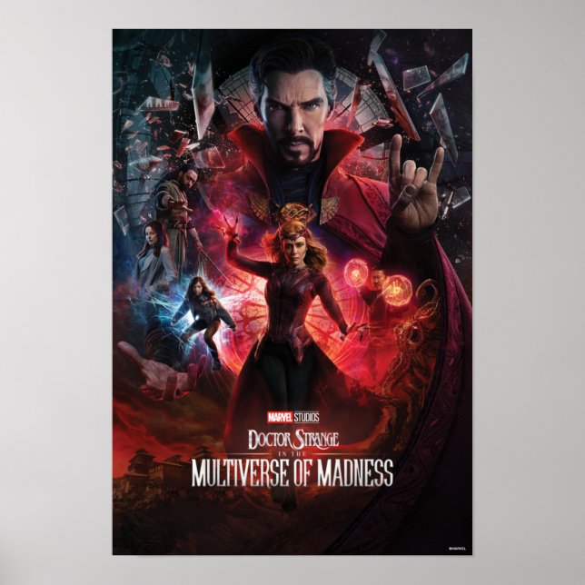 Multiverse de la folie Autre affiche théâtrale (Devant)