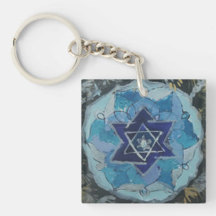 Multiverse Magen David Keychain