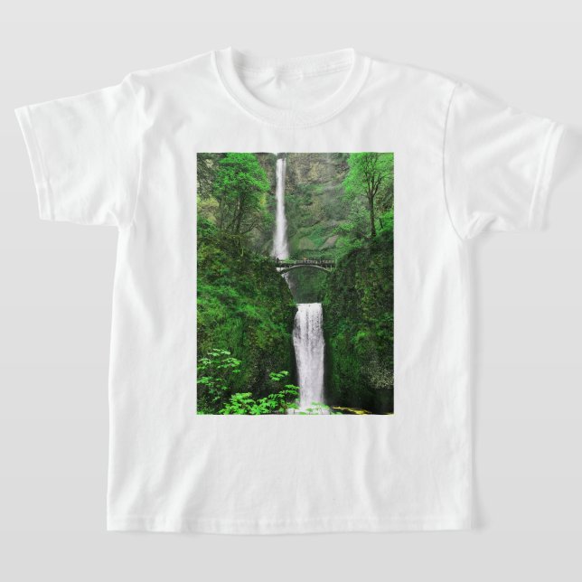Multnomah Falls #1 T-Shirt (Laydown)