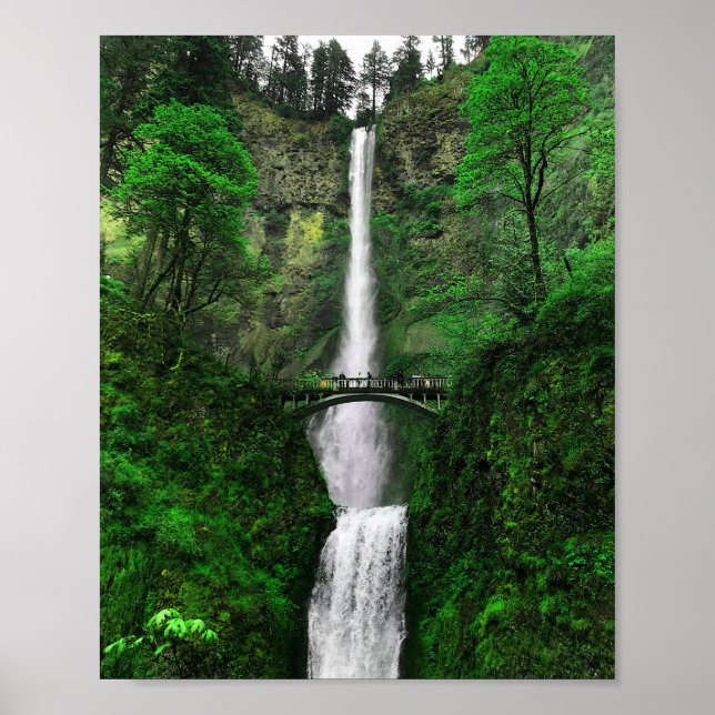 Multnomah Falls #2 Poster  (Front)