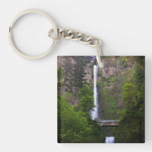 Multnomah Falls Bridge Repair, Oregon Keychain