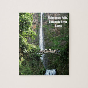 Multnomah Falls, Columbia River Gorge Jigsaw Puzzle