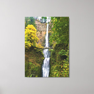 Multnomah Falls, Columbia River Gorge, Oregon Canvas Print