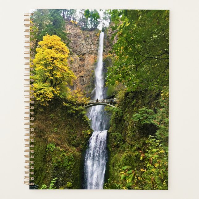 Multnomah Falls, Columbia River Gorge, Oregon Planner (Front)